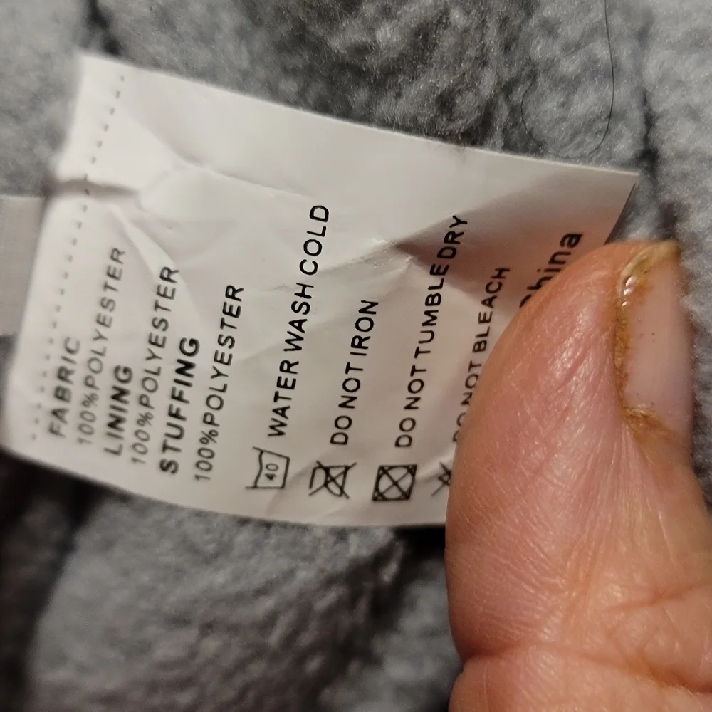 Nwot. Never Used.   Dog Parka Fuzzy Cozy Dog Jacket Pink Medium - Picture 10 of 15